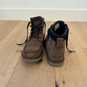 Sorel Men's Dark Brown Leather Boots